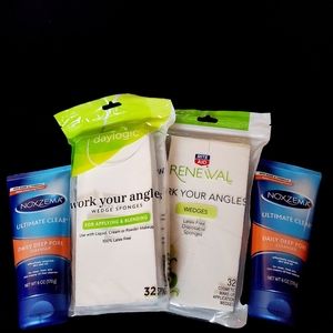 Noxzema/wedge sponges